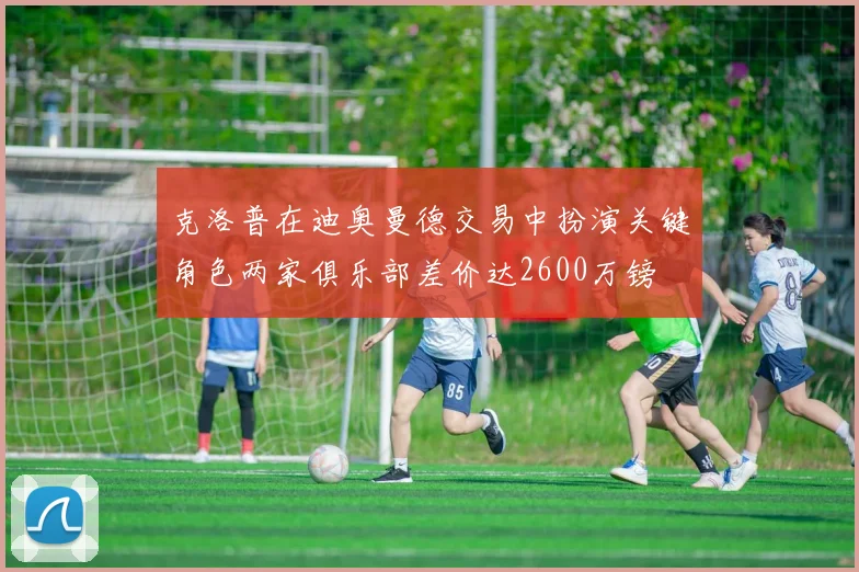 克洛普在迪奥曼德交易中扮演关键角色两家俱乐部差价达2600万镑